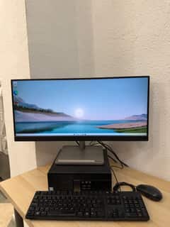 PC Dell OptiPlex 3040 + Monitor Lenovo 29”